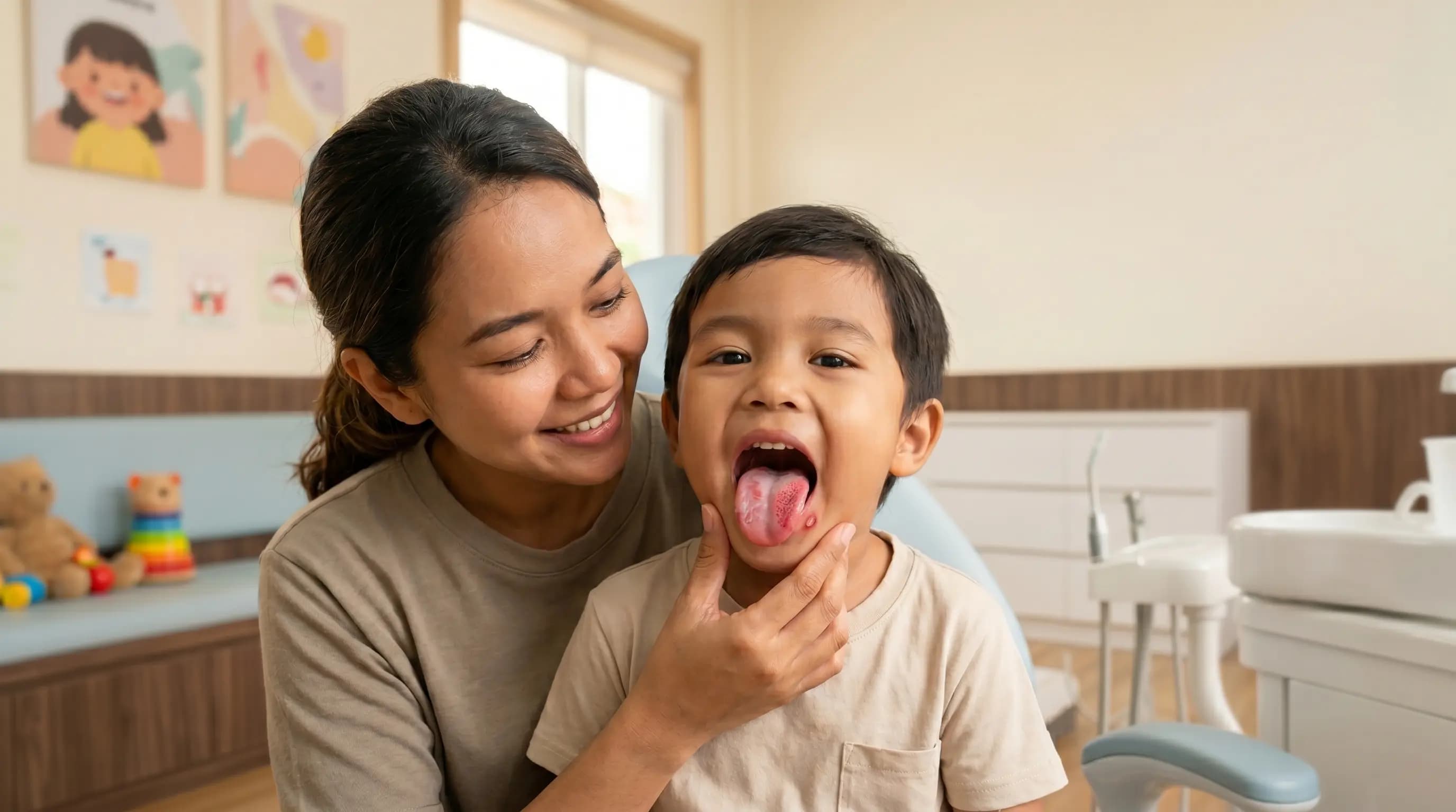 Kondisi Lidah Anak yang Perlu Diwaspadai Orang Tua: Kenali Tanda Normal dan Tanda Bahaya